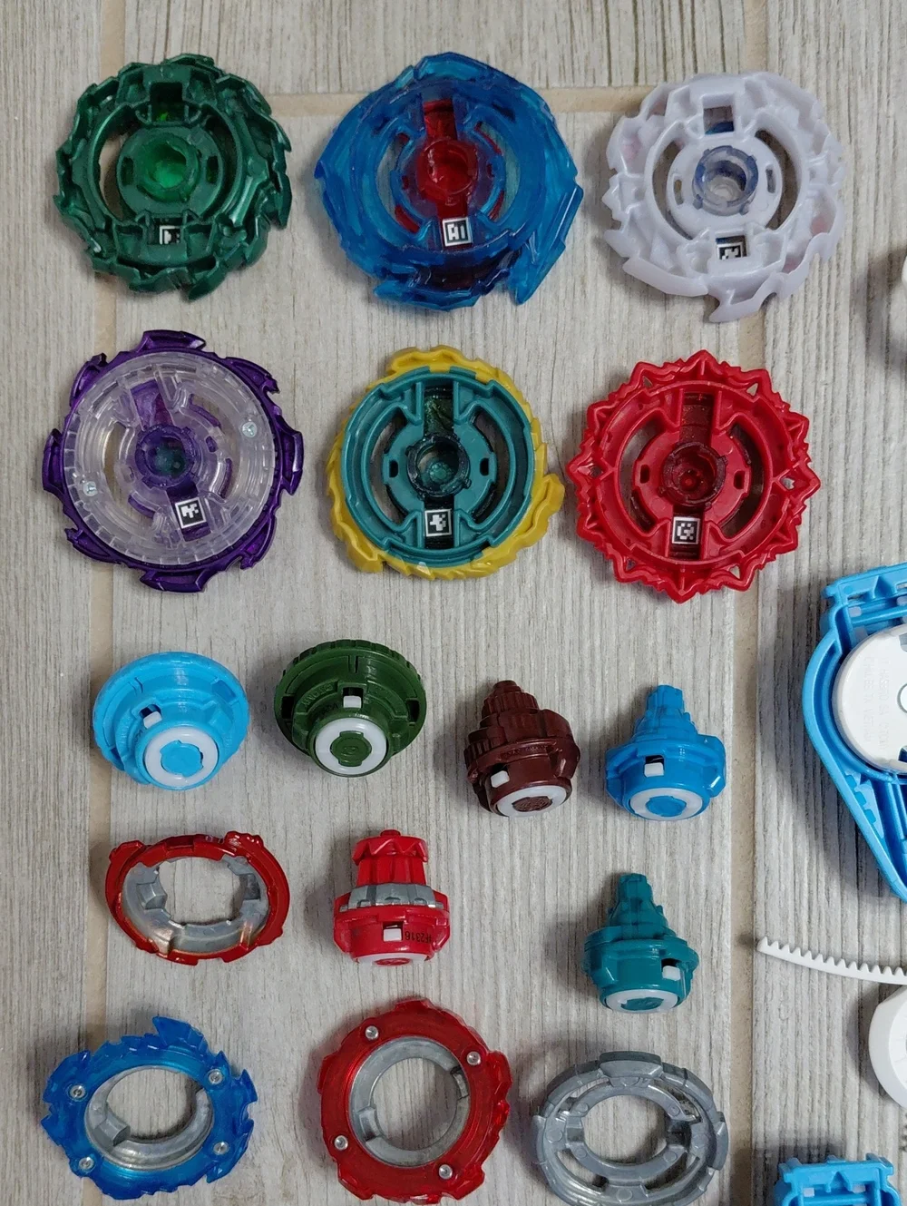 Beyblade Burst Surge Battle Tops, Pieces, Layers, Discs, Launchers